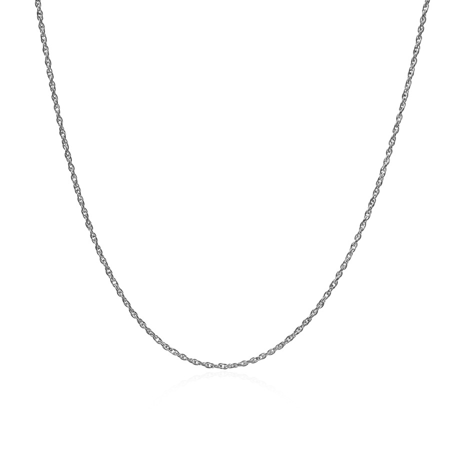 Collier en acier - couleur argent - maille palmier - largeur 2mm - ...