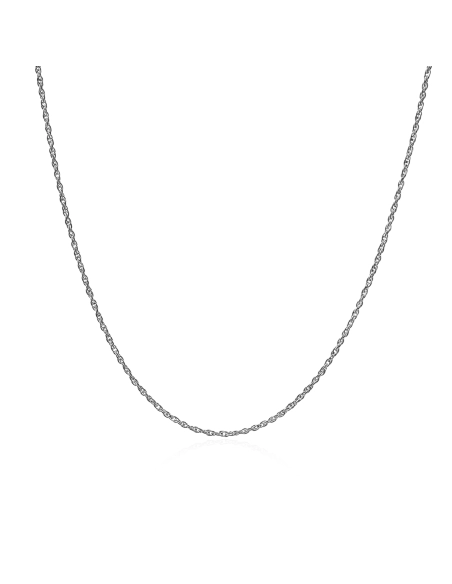 Collier en acier - couleur argent - maille palmier - largeur 2mm - ...