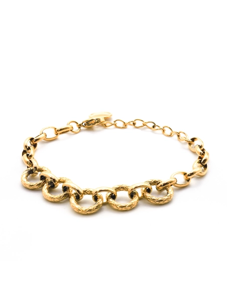 Bracelet acier doré - 16+5cm - LABISE Paris