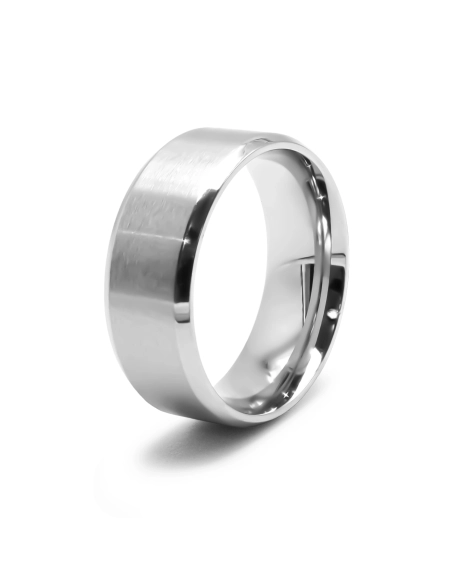 Bague en acier - 8mm
