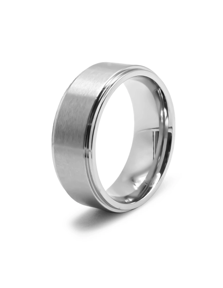 Bague en acier - 8mm
