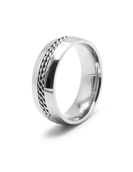 Bague en acier - 7mm