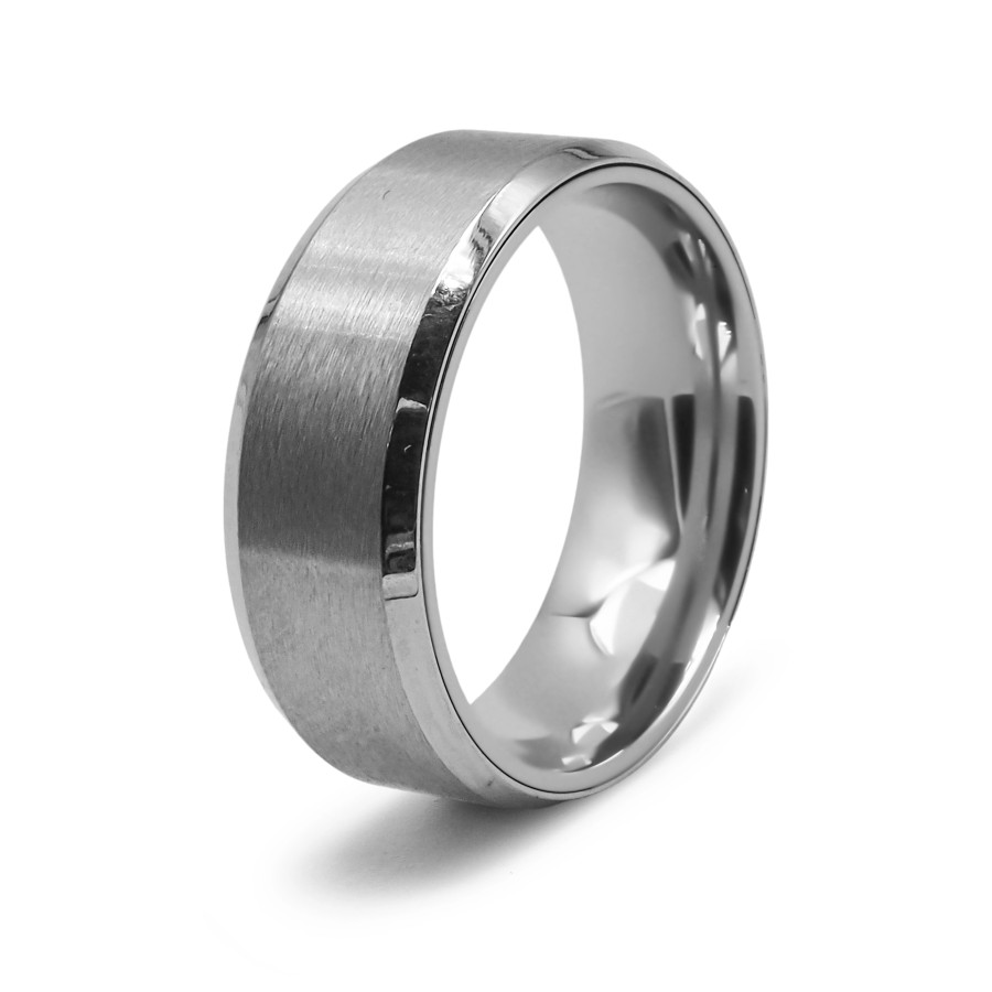Bague en acier antistress - 8mm