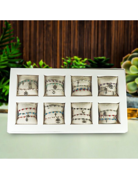 Box Coussin Pierres naturelles LP-FC0001 - Grossiste Bijoux pierres...