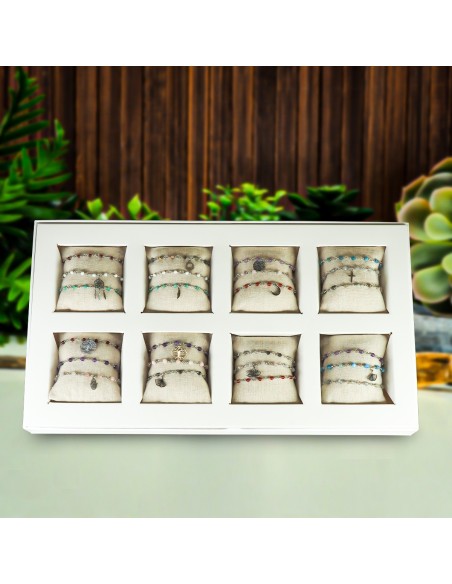 Box Coussin Pierres naturelles LP-FC0002 - Grossiste Bijoux pierres...