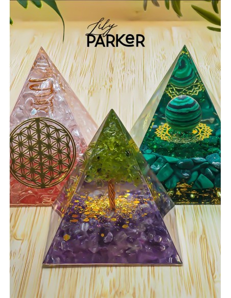 KIT LILY PARKER - Pyramides Orgonite