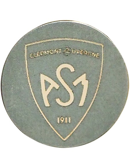Pastille acier magnétique rosé matelogo blason ASM (sachet x2 pastilles)