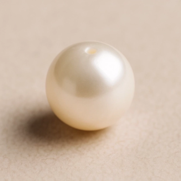 Bille Perle - diamètre 6mm - trou intérieur adapté 1.3mm
