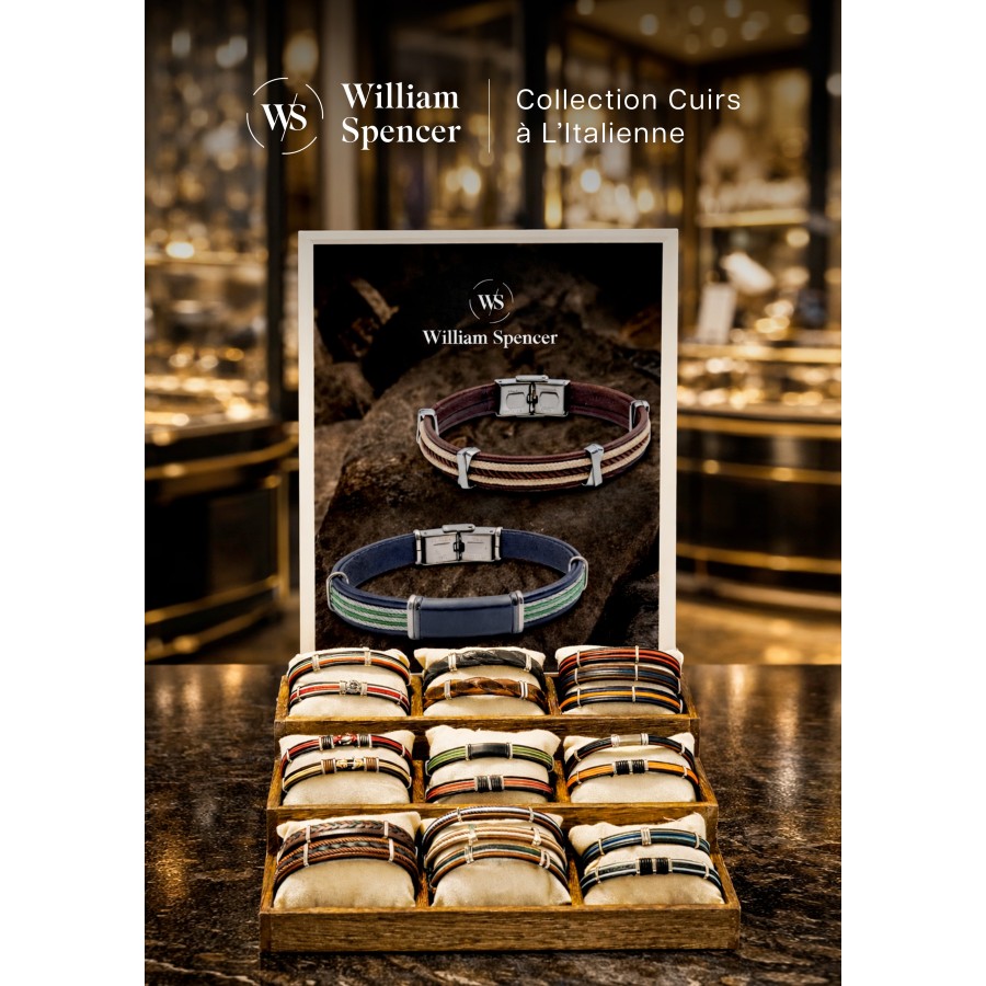 Kit Cuirs William Spencer complet - 37 bracelets | Toltek