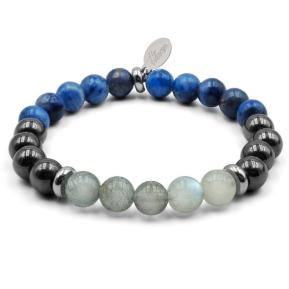 Bracelet enfant Lily Parker « Rocket Club » - pierres naturelles 6 mm