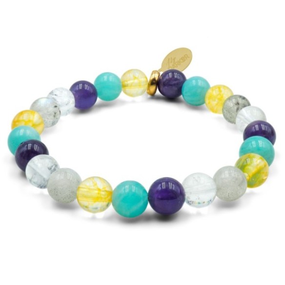 Bracelet enfant Lily Parker « Magic Mix » - pierres naturelles 6 mm