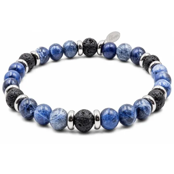 Bracelet lithothérapie Lily Parker « Plan B — toujours » - 6 mm