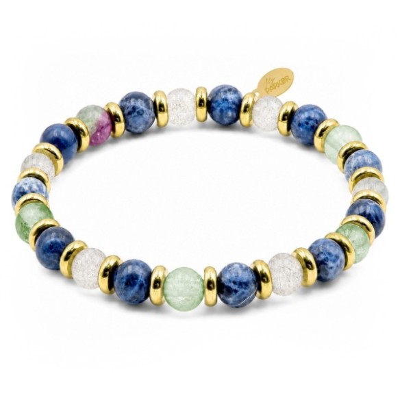 Bracelet lithothérapie Lily Parker « Bureau des idées » - 6 mm