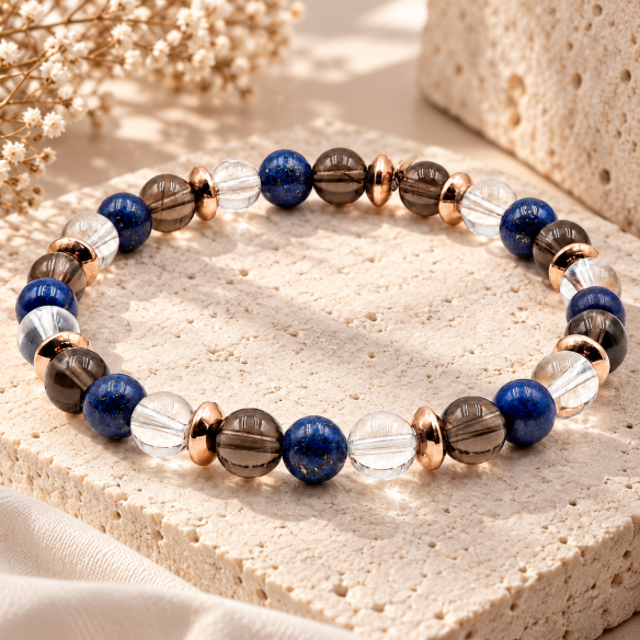 Silence, je me recentre - bracelet Lily Parker 18-18,5cm