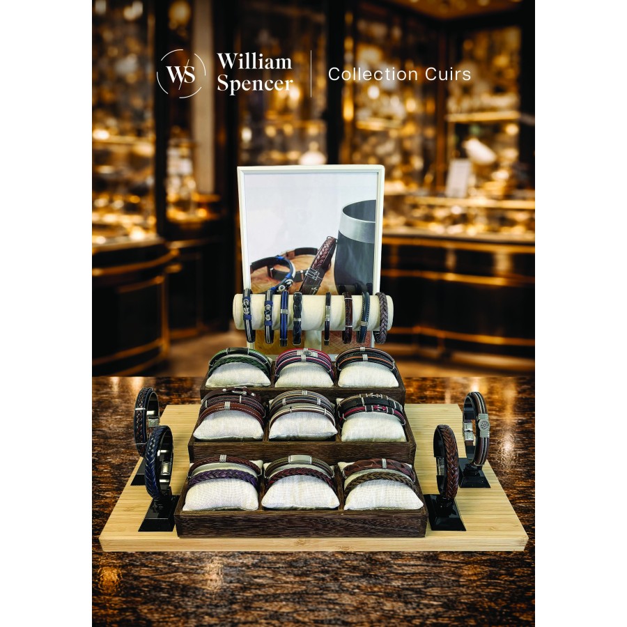 Kit William Spencer Cuirs - collection complète de 37 bracelets
