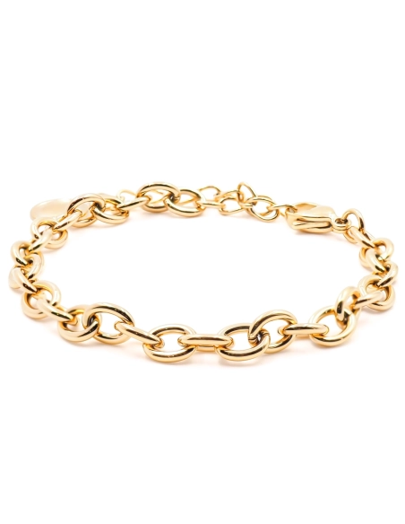 Bracelet acier - PVD doré - 16+5cm - LABISE Paris
