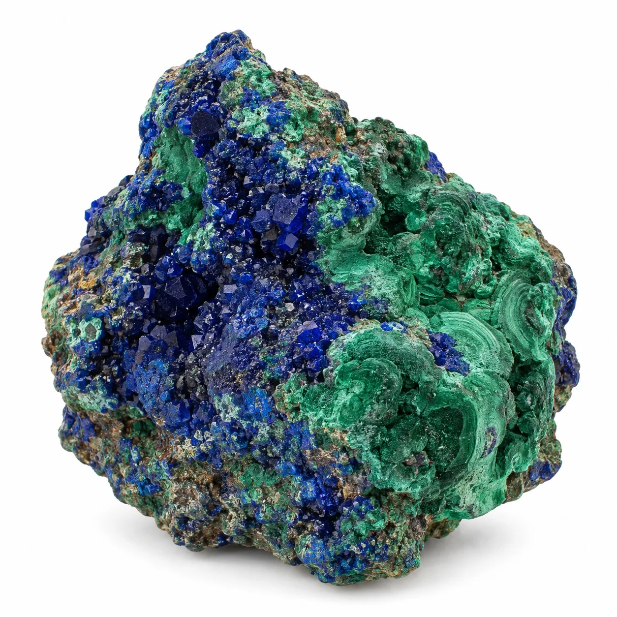 Azurite-malachite