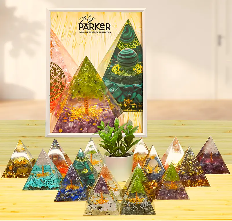 Les pyramides Orgonite